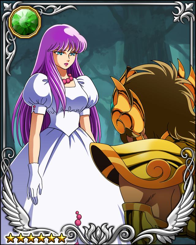 狮子座圣斗士艾欧里亚Galaxy Card Battle角色卡:狮子座黄金圣斗士艾欧里亚/Aiolia/Aioria