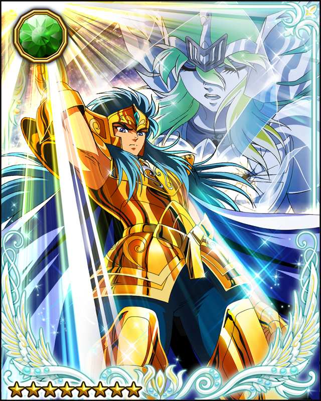 水瓶座圣斗士卡妙Galaxy Card Battle角色卡全集: